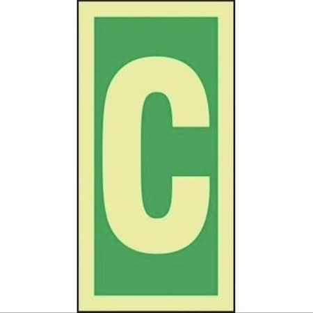 Accuform IMO CHARACTERS 6 X 3 DURA LUMIGLOW MLMR323GX MLMR323GX